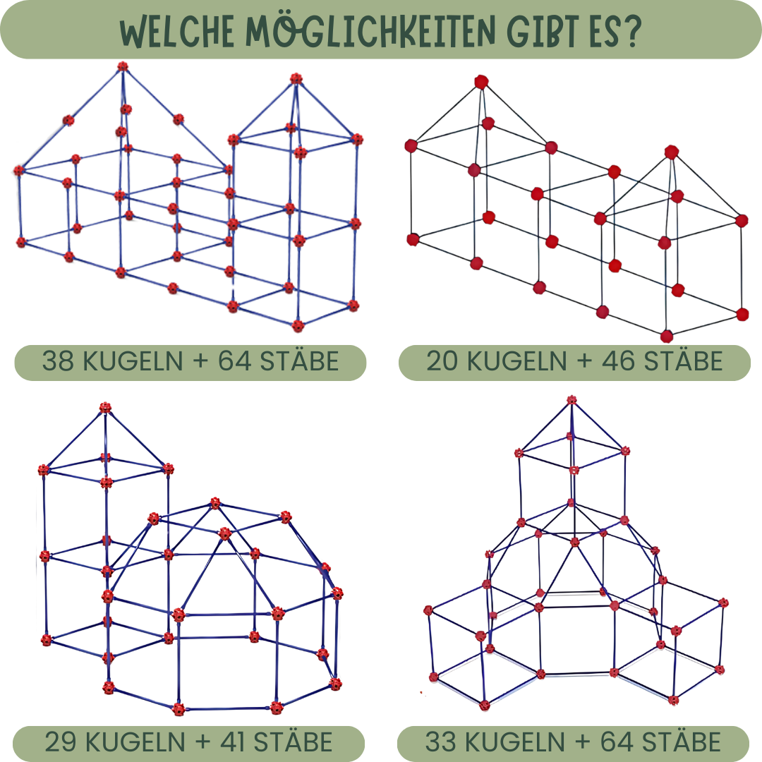 Festungs-Baukasten + Gratis-Plane