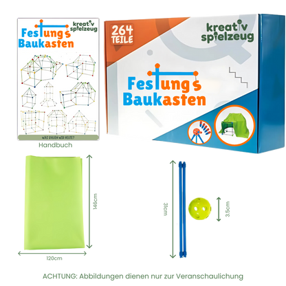 Festungs-Baukasten + Gratis-Plane