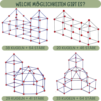 Festungs-Baukasten + Gratis-Plane